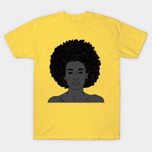 Minimalistic Female Design T-Shirt